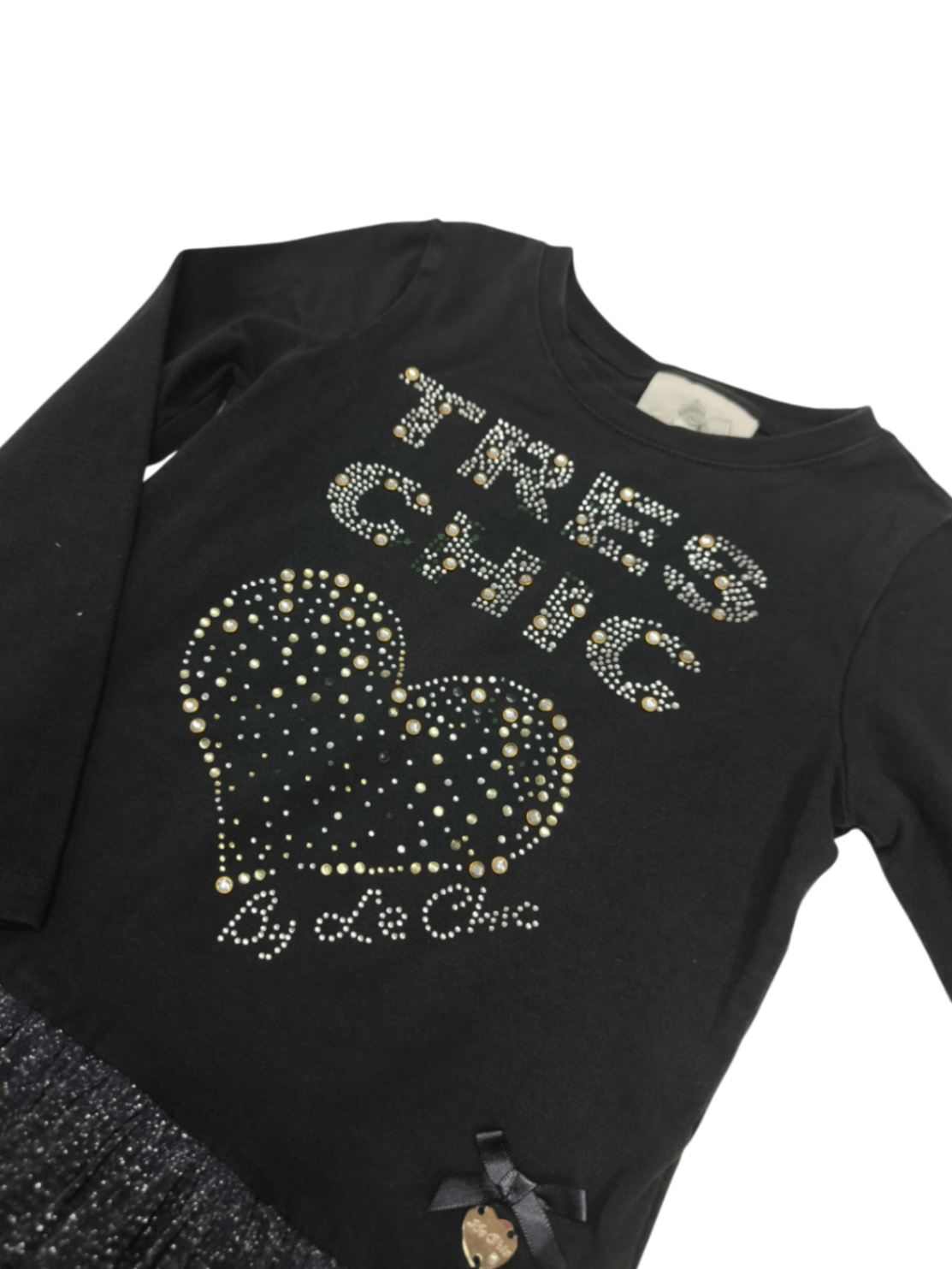 Le Chic Kleid Schwarz Größe 98