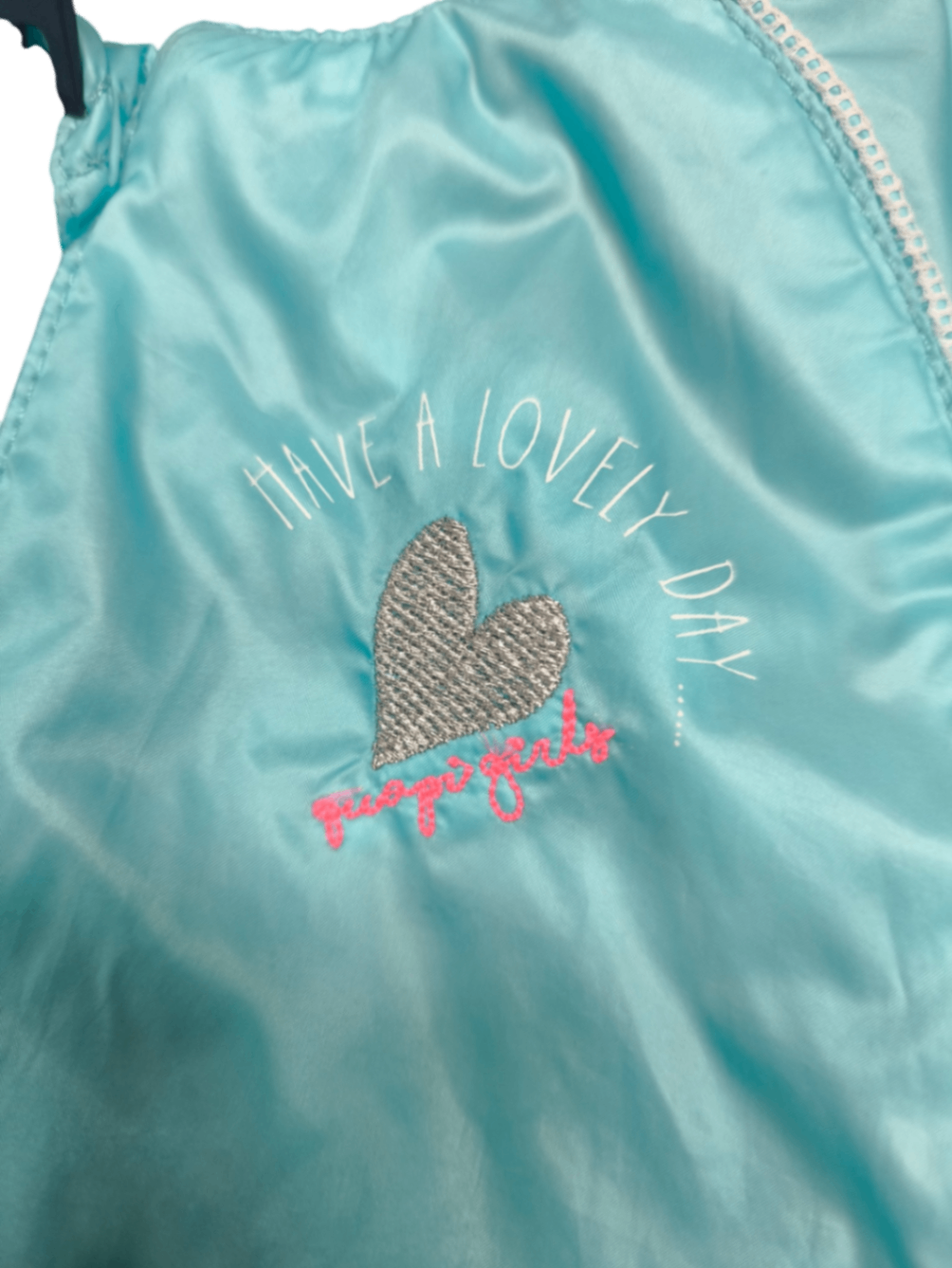 Quapi Jacke Türkis Größe 98
