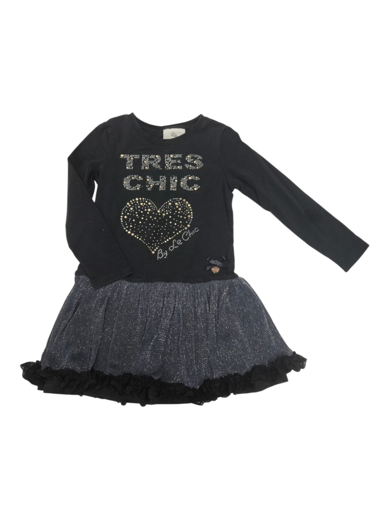 Le Chic Kleid Schwarz Größe 98