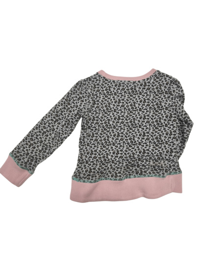 Quapi Pullover Grau Rosa Größe 98