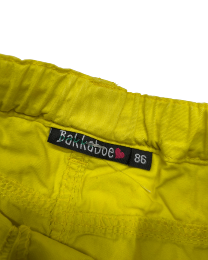 Bakkaboe Shorts Gelb Größe 86