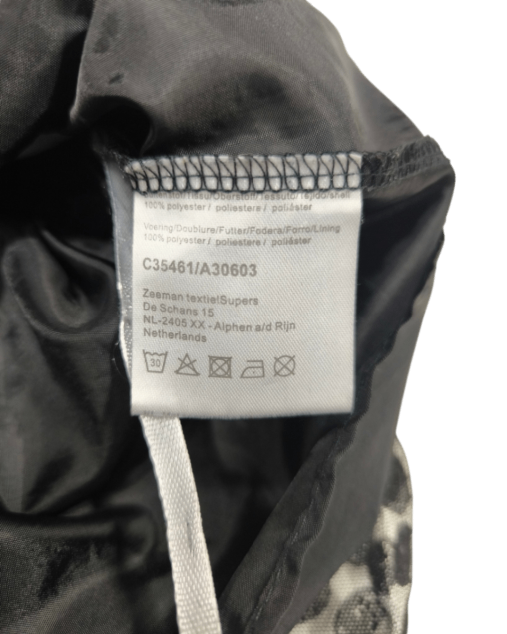 Zeeman Rock Schwarz Größe 86