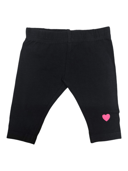 Newborn Leggings Schwarz Größe 50