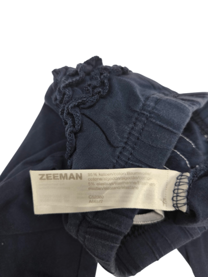 Zeeman Leggings Dunkelblau Größe 56