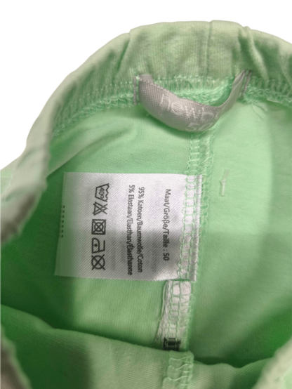 Newborn Leggings Grün Größe 50