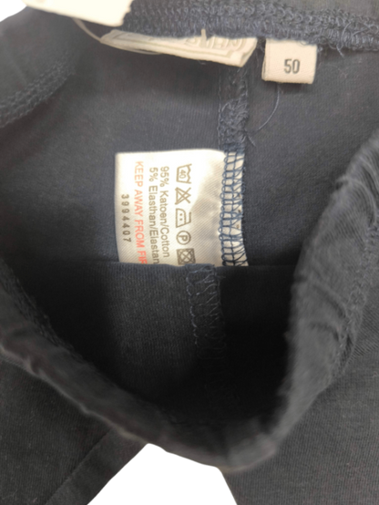 Newborn Leggings Schwarz Größe 50