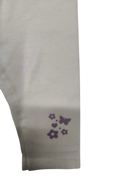 new born Leggings Weiß Größe 56