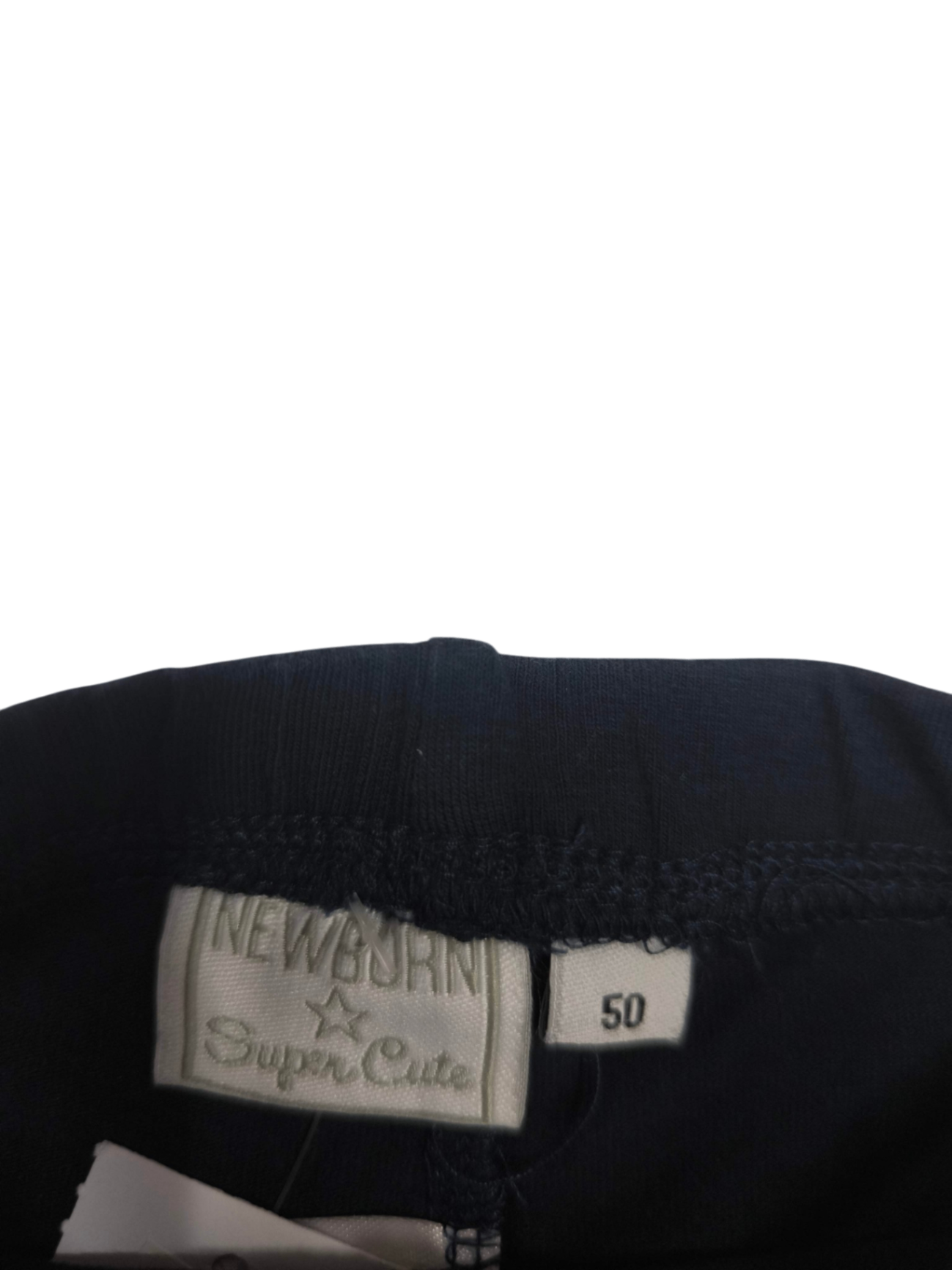 Newborn Leggings Schwarz Größe 50