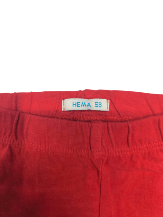 HEMA Softhose Rot Größe 56
