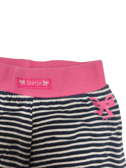 Feetje Leggings Navy, Weiß, Pink Größe 56