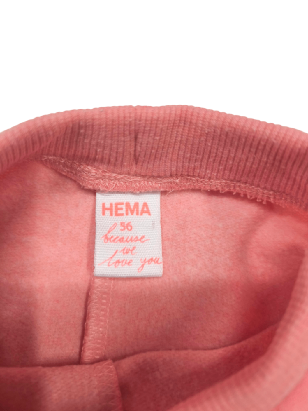 HEMA Jogginghose Pink Größe 56