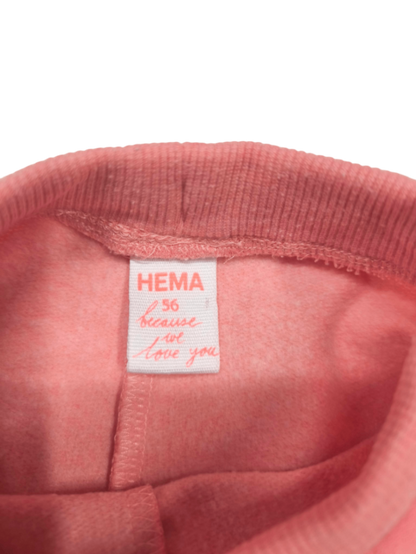 HEMA Jogginghose Pink Größe 56