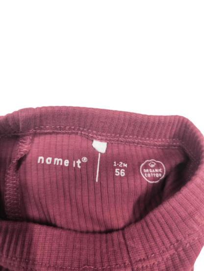 name it Leggings Bordeaux Größe 56
