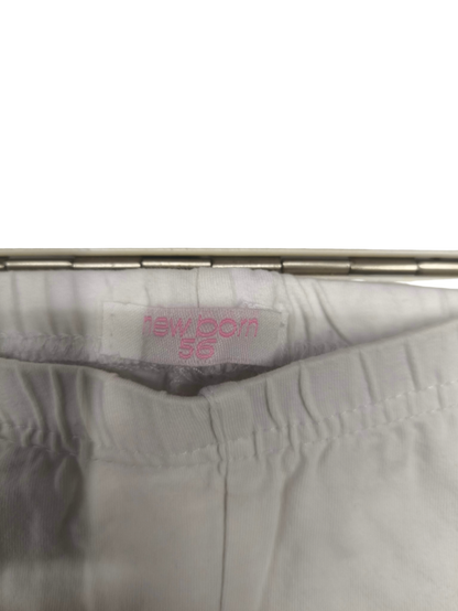 new born Leggings Weiß Größe 56