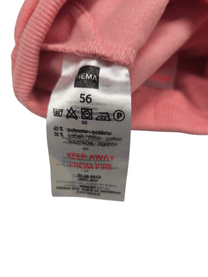 HEMA Jogginghose Pink Größe 56