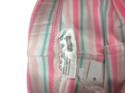 Ergee Softhose Rosa/Weiß/Türkis gestreift Größe 50