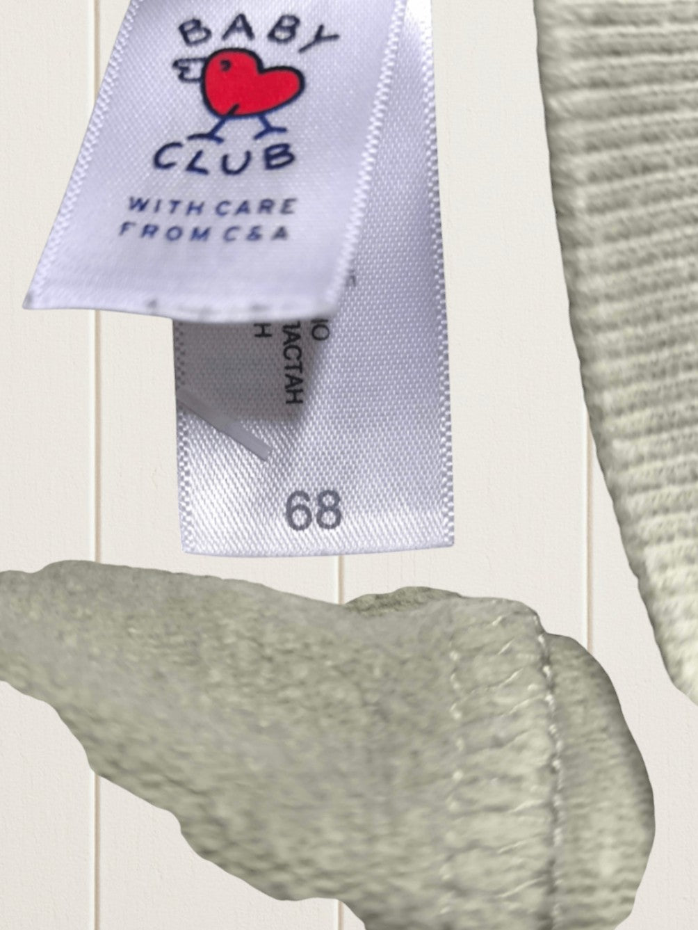 Baby Club Jogginghose Grün Größe 68