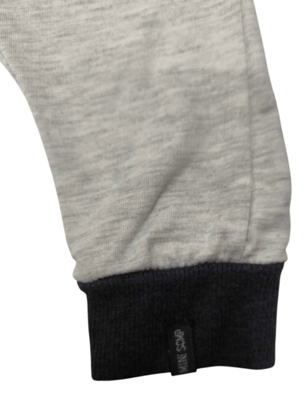 Newborn Jogginghose Grau/Schwarz Größe 68