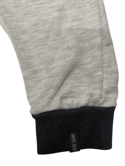 Newborn Jogginghose Grau/Schwarz Größe 68