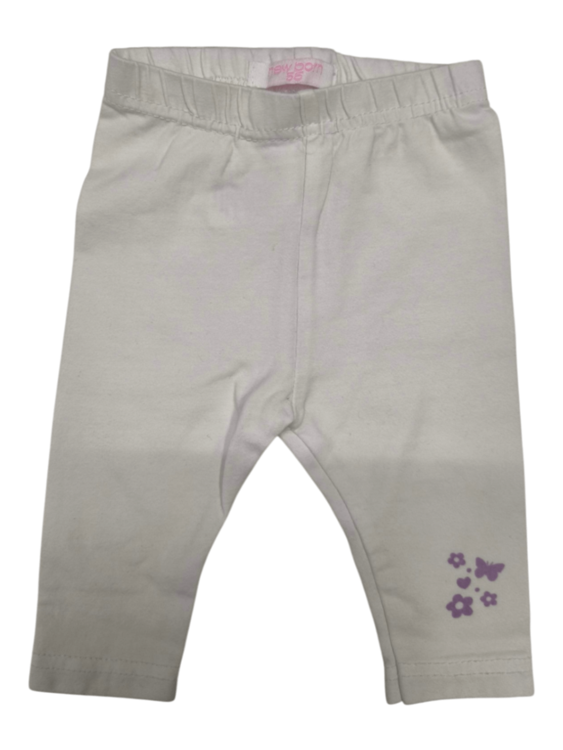 new born Leggings Weiß Größe 56