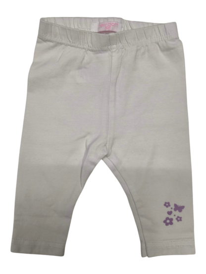 new born Leggings Weiß Größe 56