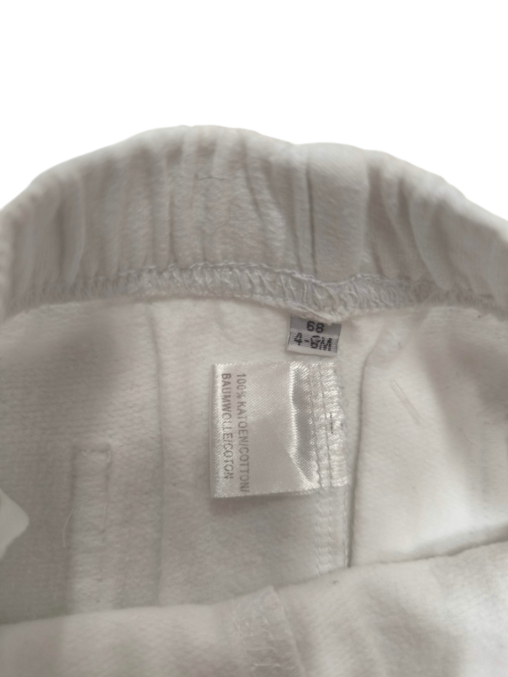 Jogginghose Weiß Größe 68