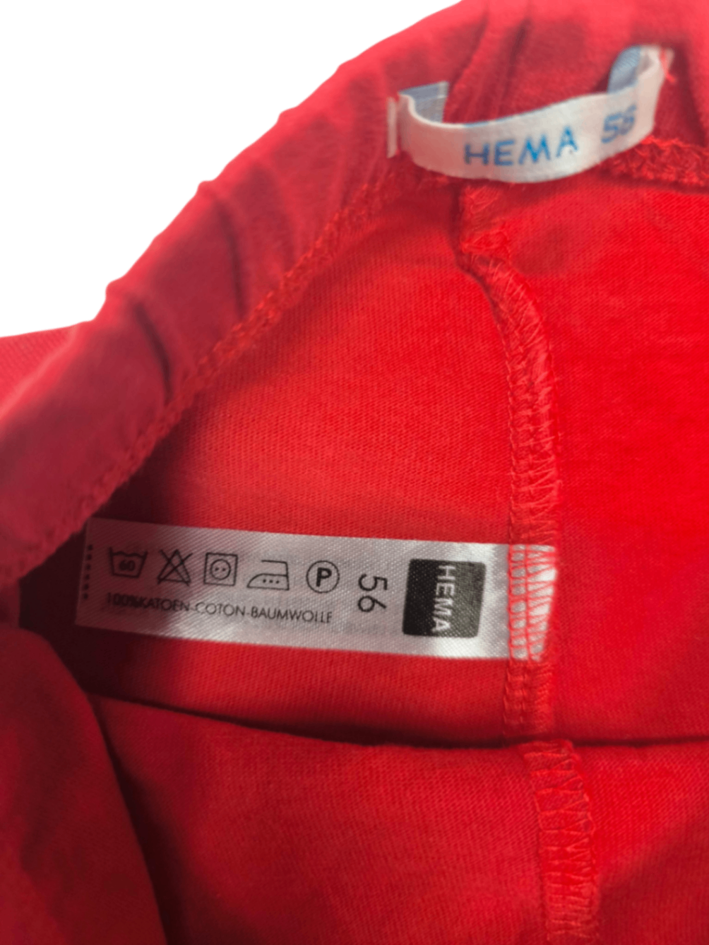 HEMA Softhose Rot Größe 56
