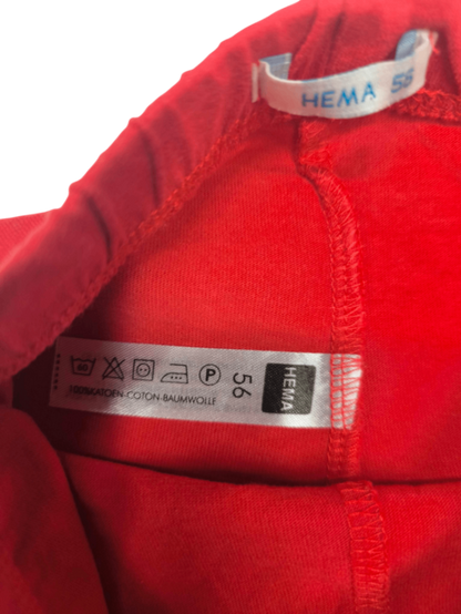 HEMA Softhose Rot Größe 56