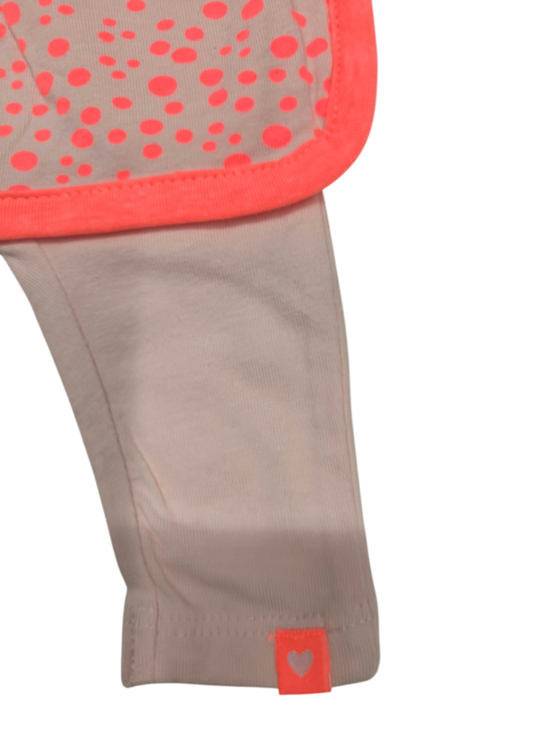 Newborn Leggings mit Rock Grau/Rosa Größe 50