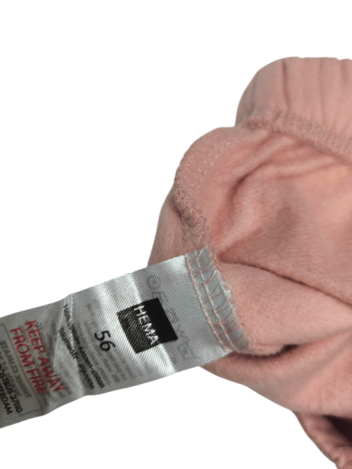 HEMA Jogginghose Rosa Größe 56