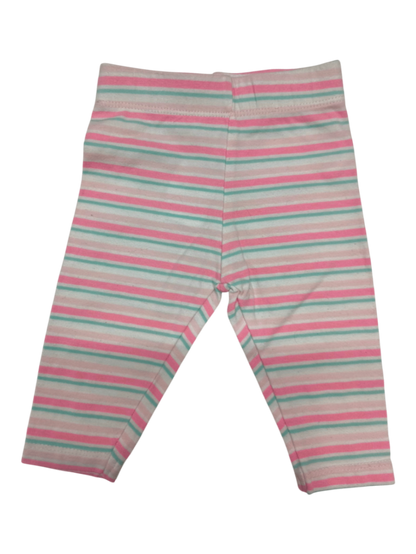 Ergee Softhose Rosa/Weiß/Türkis gestreift Größe 50
