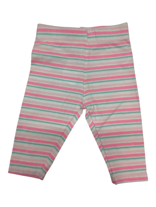 Ergee Softhose Rosa/Weiß/Türkis gestreift Größe 50