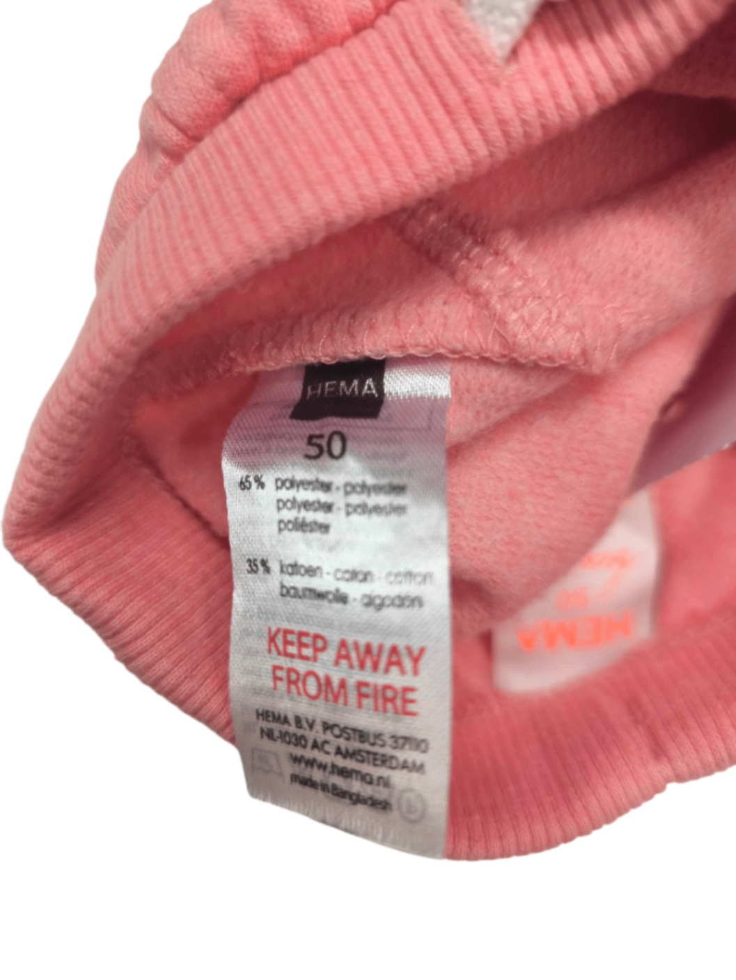 HEMA Jogginghose Pink Größe 50
