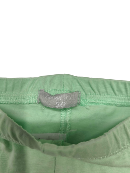 Newborn Leggings Grün Größe 50