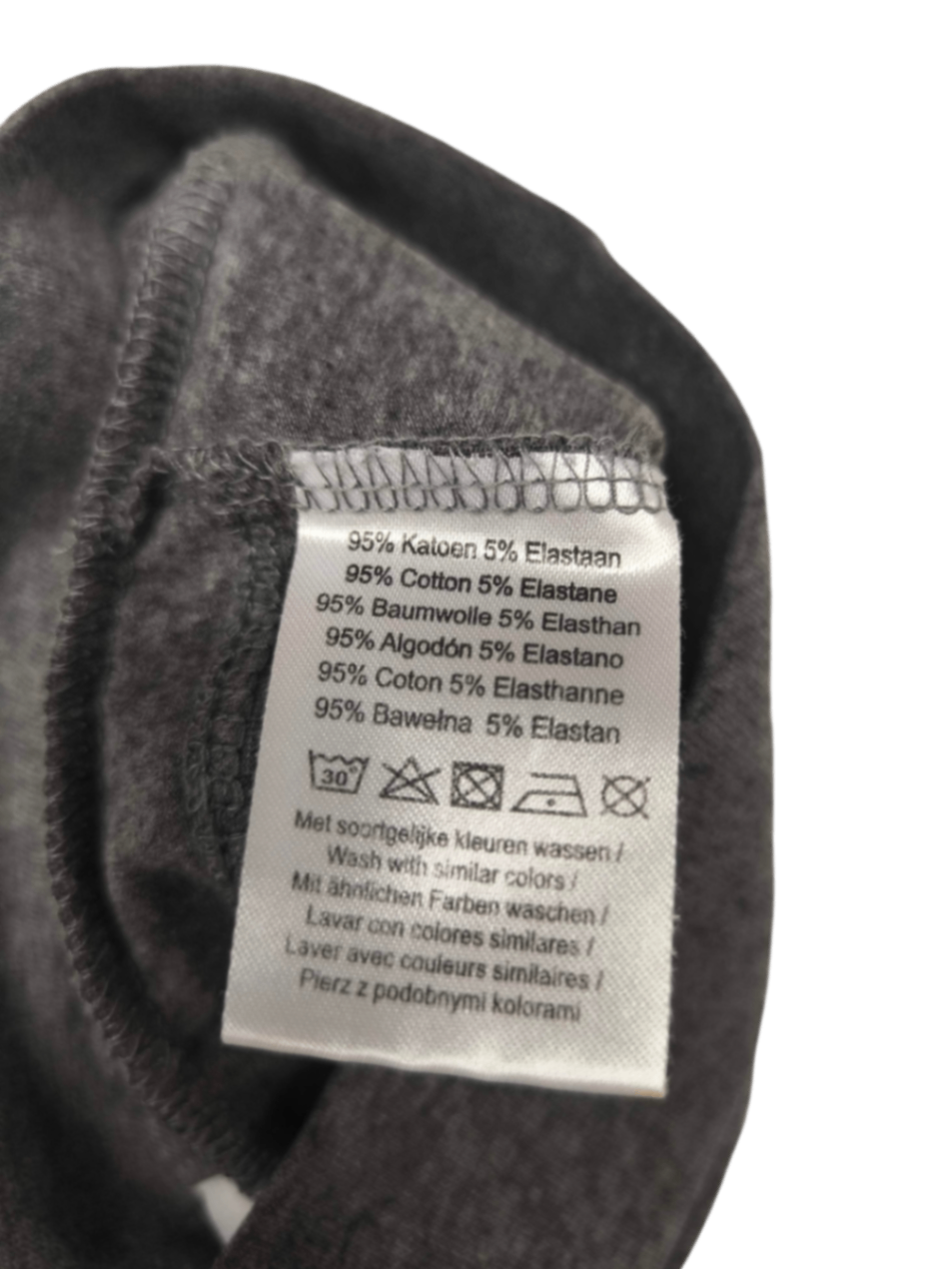 noppies baby Leggings Dunkelgrau meliert Größe 56
