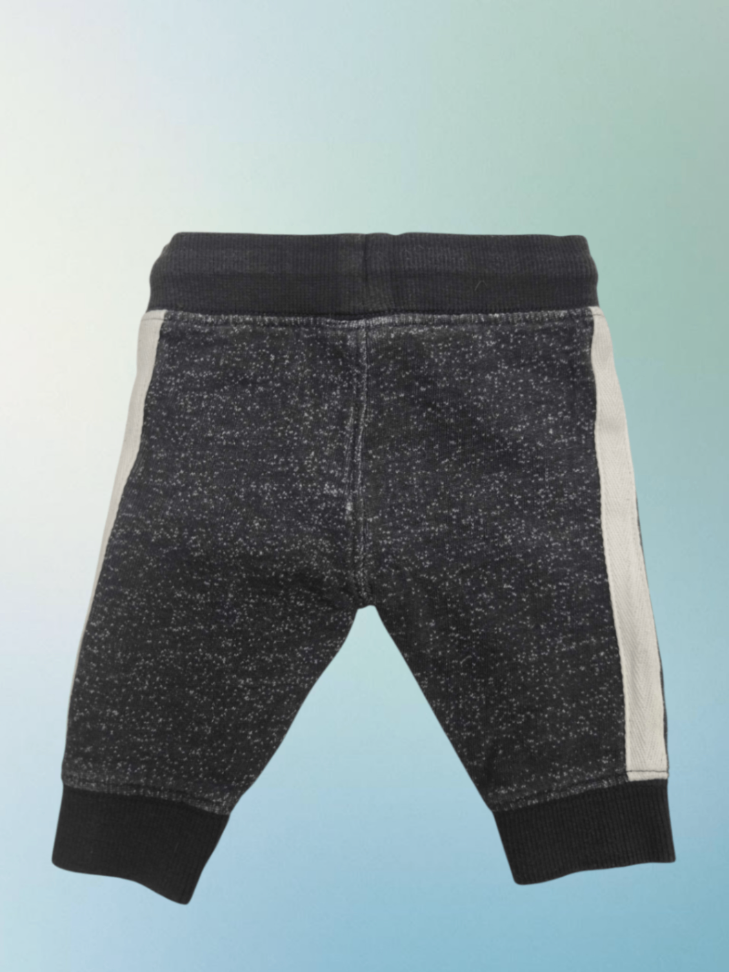 HEMA Jogginghose Dunkelgrau mit Weiß Größe 50-56
