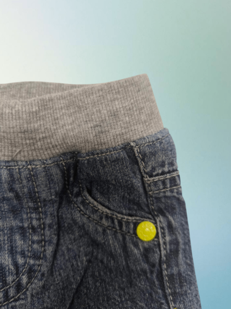 Markenlos Jeans Blau Größe 50-56