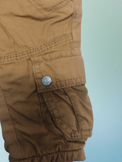 Prenatal Hose Braun mit dunkelblauem Bund Größe 50-56
