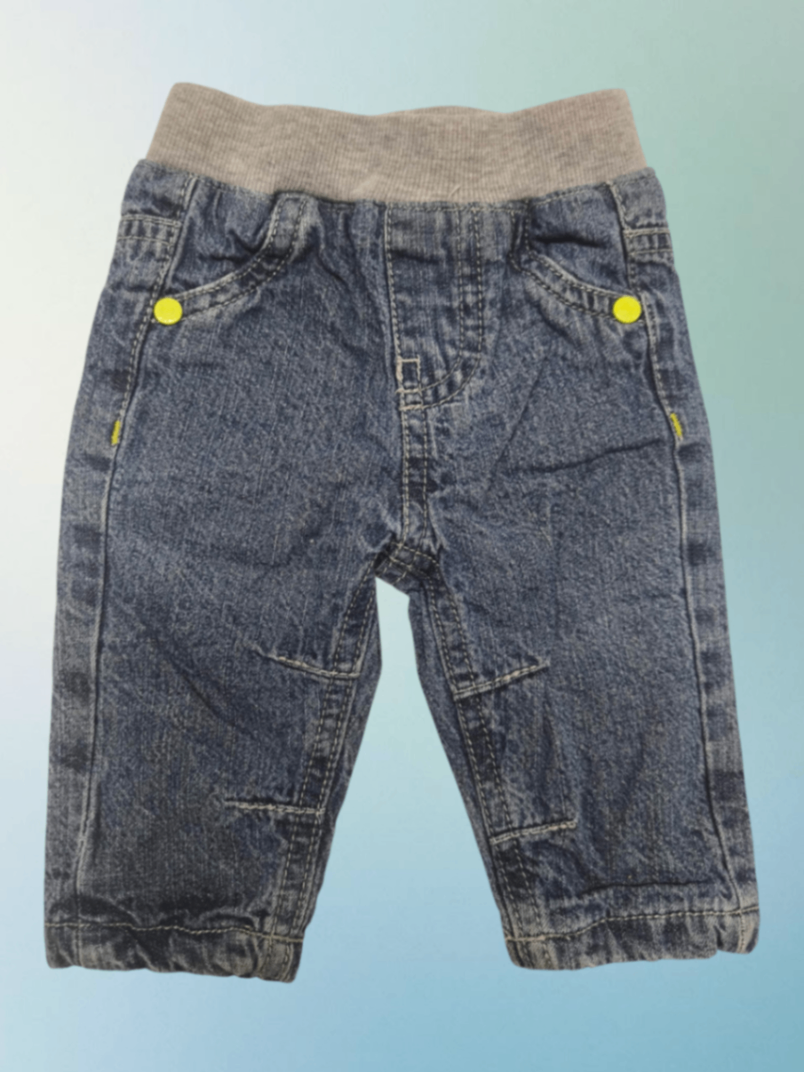 Markenlos Jeans Blau Größe 50-56