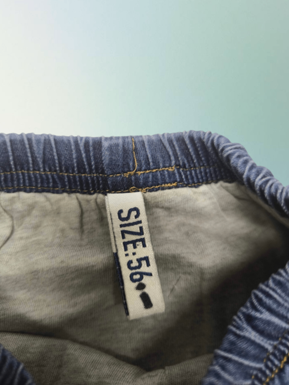 Markenlos Jeans Blau Größe 50-56