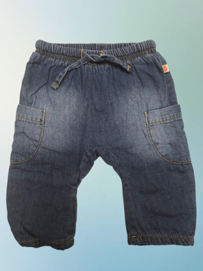 Markenlos Jeans Blau Größe 50-56