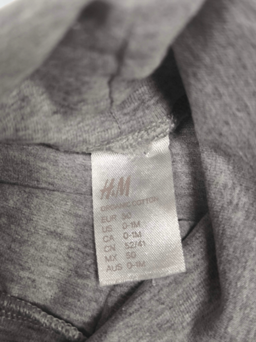 H&M Softhose Grau Größe 50