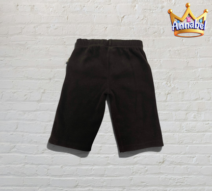 Annabel´s Second Style & Co. dunkelbraune Baby-Jogginghose in Größe 68 mit bequemem Gummibund für den Alltag