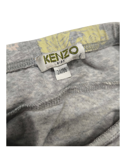 Annabel´s Second Style & Co. Kenzo Kids Rock in Grau mit Tiger-Print und Etikett in Größe 86